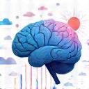 인공지능 예측 모델링 아이콘